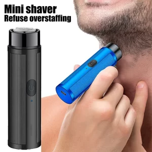 Mini Electric Shaver For Men Automatic Razor Trimmer Car Rechargeable Razors Portable Beard Knife USB Shaver Travel Shaving